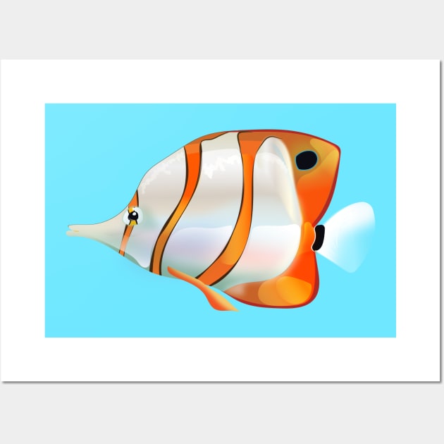 Angel Fish Wall Art by nickemporium1